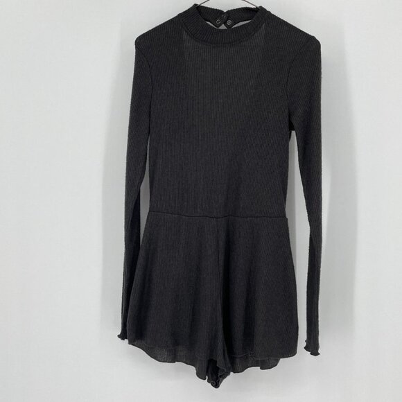 Out From Under grey high neck  open back romper - Picture 16 of 16